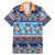 Hawaii Turtles Pattern Special Blue Family Matching Mermaid Dress and Hawaiian Shirt - Polynesian Pride