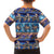 Hawaii Turtles Pattern Special Blue Family Matching Short Sleeve Bodycon Dress and Hawaiian Shirt - Polynesian Pride