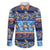 Hawaii Turtles Pattern Special Blue Family Matching Short Sleeve Bodycon Dress and Hawaiian Shirt - Polynesian Pride