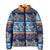 Hawaii Turtles Pattern Special Blue Padded Jacket - Polynesian Pride