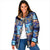 Hawaii Turtles Pattern Special Blue Padded Jacket - Polynesian Pride