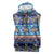 Hawaii Turtles Pattern Special Blue Sleeveless Zip Hoodie - Polynesian Pride