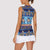 Hawaii Turtles Pattern Special Blue Women Sleeveless Polo Shirt - Polynesian Pride