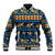 Hawaii Turtles Starfish Unique Pattern Baseball Jacket - Polynesian Pride