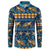 Hawaii Turtles Starfish Unique Pattern Button Sweatshirt - Polynesian Pride