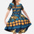 Hawaii Turtles Starfish Unique Pattern Family Matching Short Sleeve Bodycon Dress and Hawaiian Shirt - Polynesian Pride