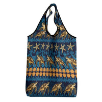 Hawaii Turtles Starfish Unique Pattern Grocery Bag - Polynesian Pride
