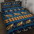 Hawaii Turtles Starfish Unique Pattern Quilt Bed Set - Polynesian Pride