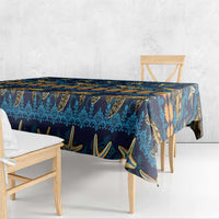 Hawaii Turtles Starfish Unique Pattern Tablecloth - Polynesian Pride