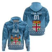 Custom Fiji Rugby Hoodie Fijian Go 2023 World Cup LT01 - Polynesian Pride