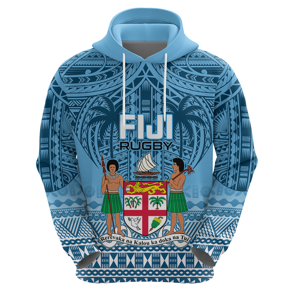Custom Fiji Rugby Hoodie Fijian Go 2023 World Cup LT01 - Polynesian Pride