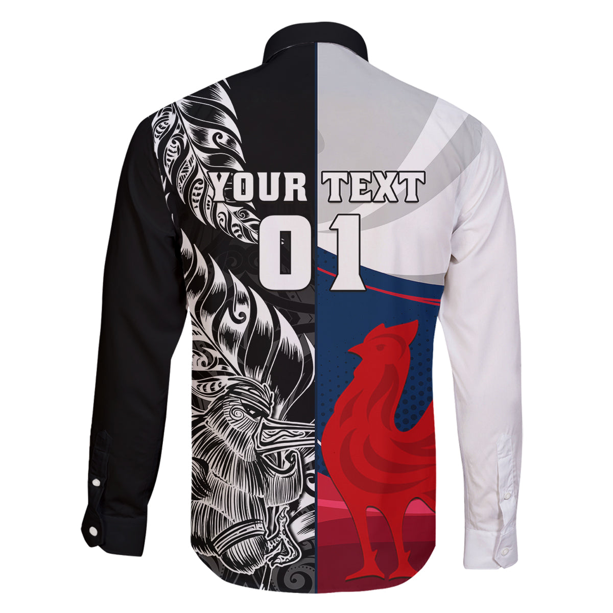 custom-new-zealand-and-france-rugby-family-matching-long-sleeve-bodycon-dress-and-hawaiian-shirt-xv-de-france-kiwi-silver-fern-2023-world-cup