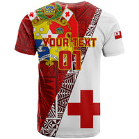 Custom Tonga Rugby T Shirt Tongan Go 2023 World Cup LT01 - Polynesian Pride