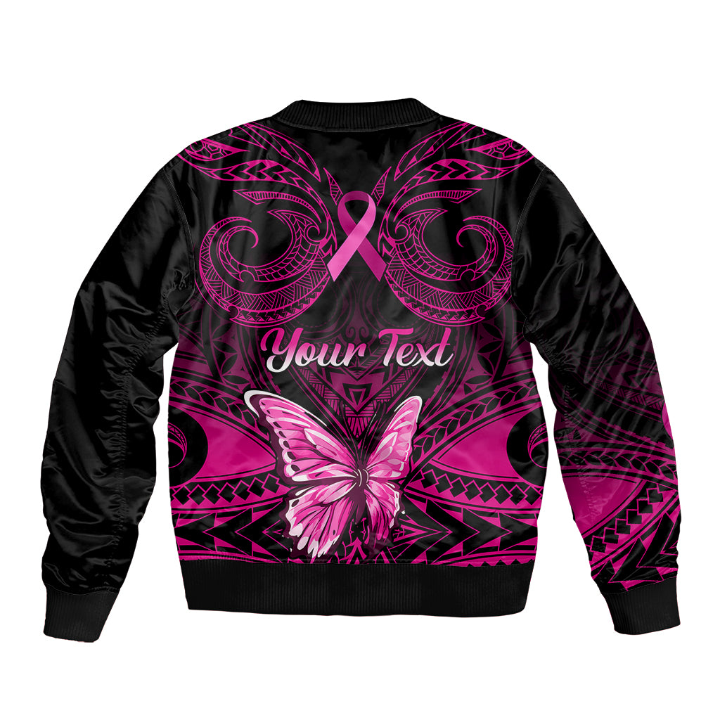 personalised-pink-out-bomber-jacket-breast-cancer-awareness-polynesian-pattern-black-version