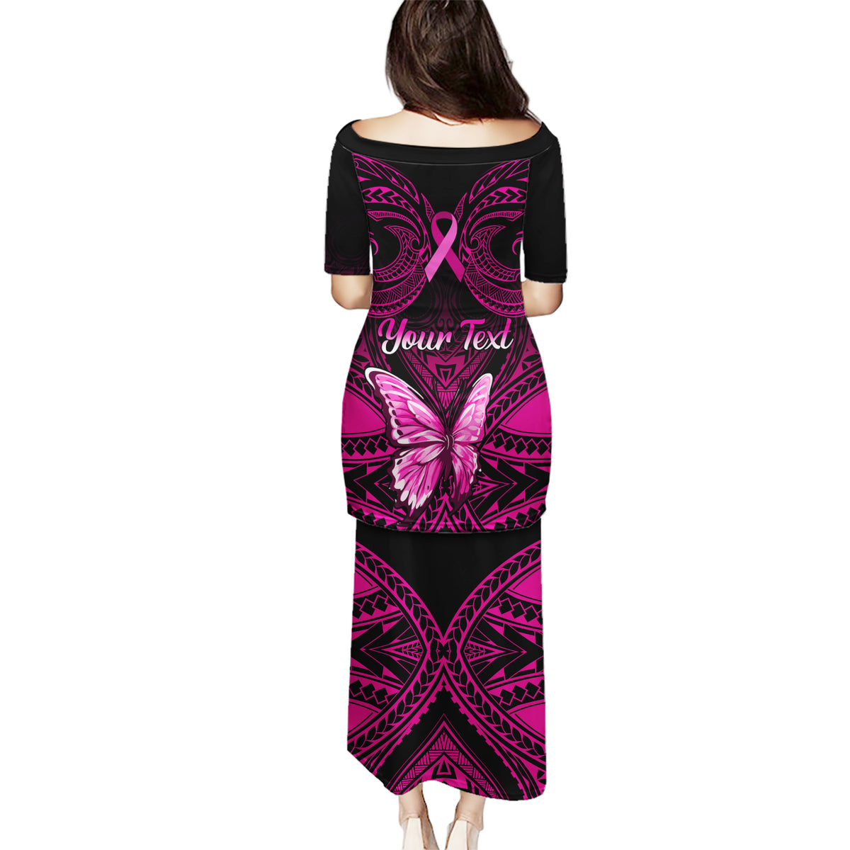 personalised-pink-out-puletasi-breast-cancer-awareness-polynesian-pattern-black-version