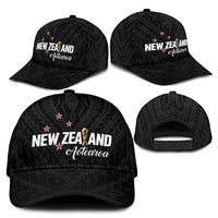 Football New Zealand Classic Cap Aotearoa United Black Version - Polynesian Pride