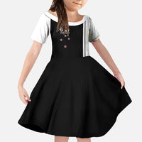 Personalised New Zealand 2025 Archery Basic Family Matching Off Shoulder Maxi Dress and Hawaiian Shirt Archery NZ