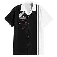 Personalised New Zealand 2025 Archery Basic Family Matching Puletasi and Hawaiian Shirt Archery NZ