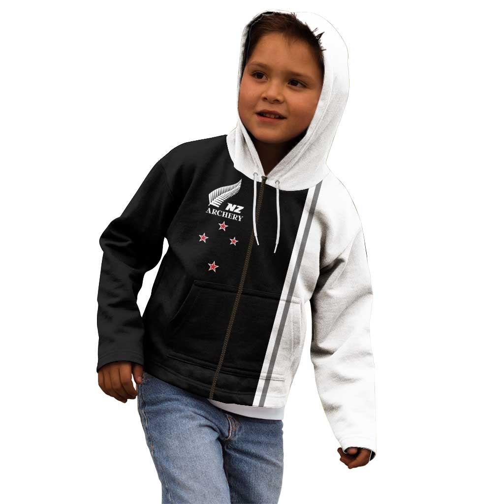 Personalised New Zealand 2025 Archery Basic Kid Hoodie Archery NZ