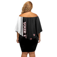 Personalised New Zealand 2025 Archery Basic Off Shoulder Short Dress Archery NZ