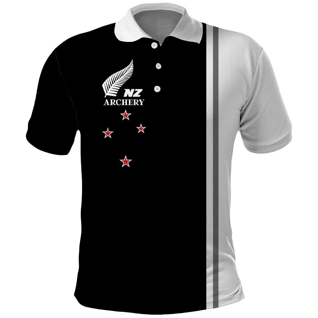 Personalised New Zealand 2025 Archery Basic Polo Shirt Archery NZ