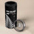 Personalised New Zealand 2025 Archery 4 in 1 Can Cooler Tumbler Aotearoa Silver Arrows Black