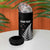 Personalised New Zealand 2025 Archery 4 in 1 Can Cooler Tumbler Aotearoa Silver Arrows Black