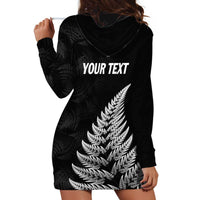 Personalised New Zealand 2025 Archery Hoodie Dress Aotearoa Silver Arrows Black