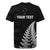 Personalised New Zealand 2025 Archery Rugby Jersey Aotearoa Silver Arrows Black