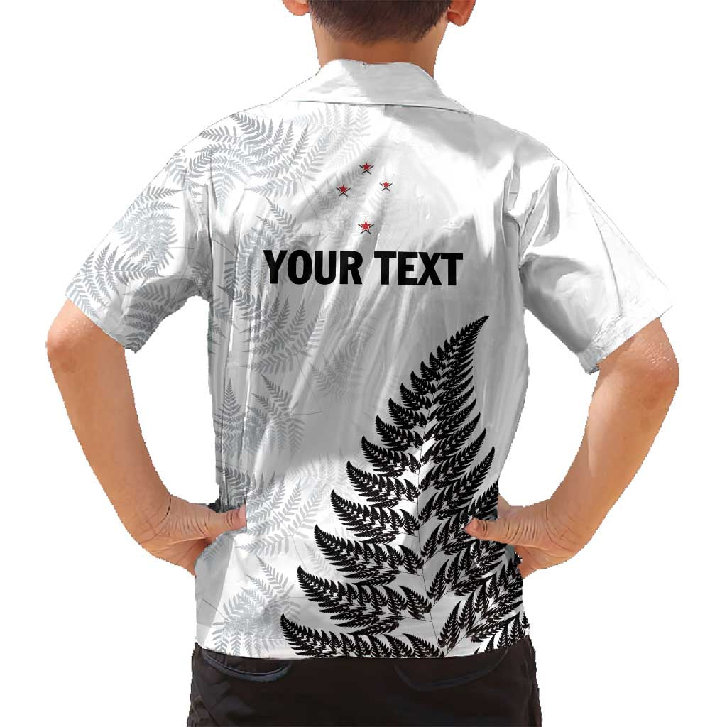 Personalised New Zealand 2025 Archery Family Matching Off Shoulder Short Dress and Hawaiian Shirt Aotearoa Silver Arrows White LT01 - Polynesian Pride