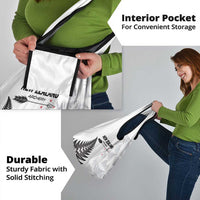 New Zealand 2025 Archery Grocery Bag Aotearoa Silver Arrows White