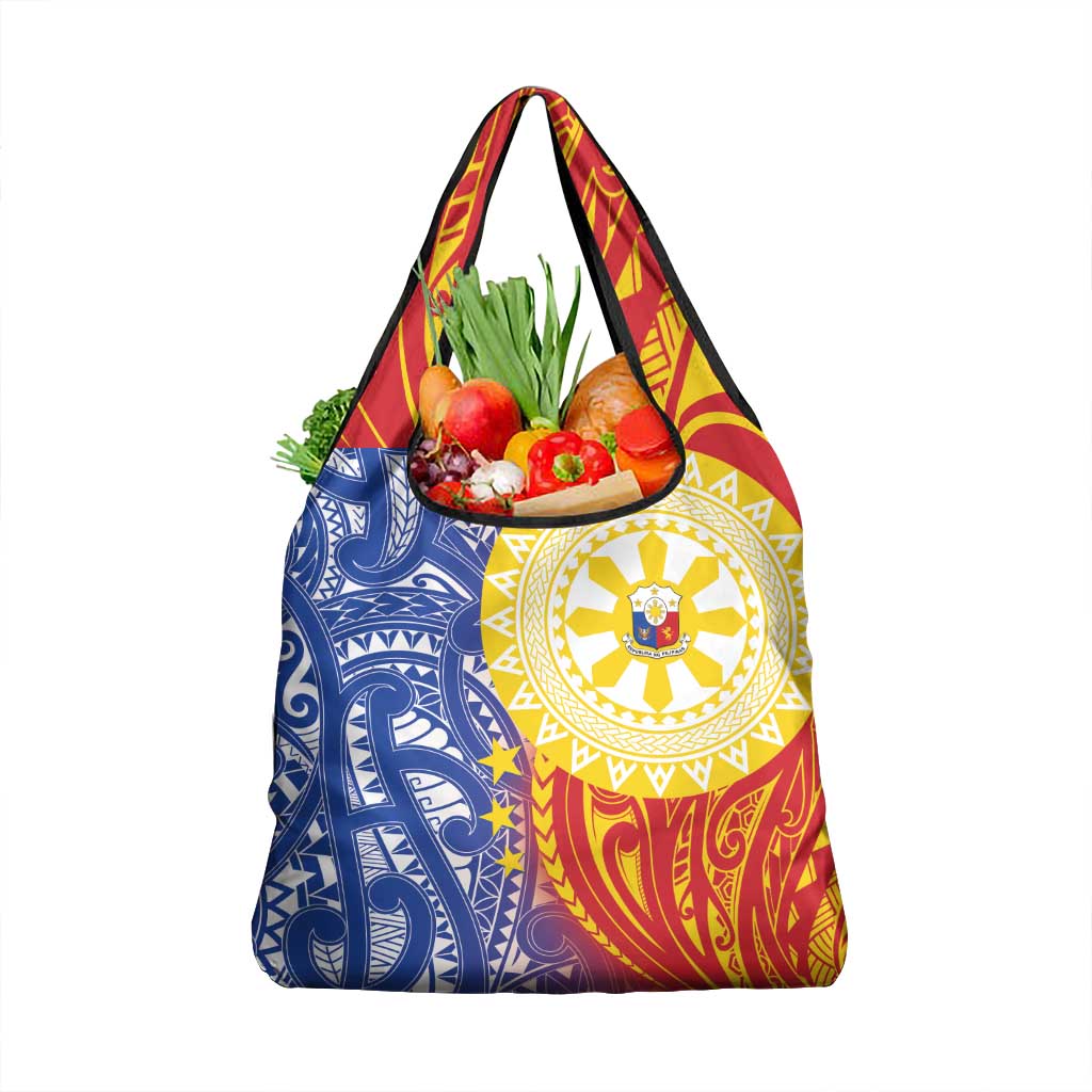 Philippines Grocery Bag Pilipinas Polynesian Pattern
