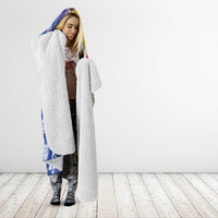 Philippines Hooded Blanket Pilipinas Polynesian Pattern