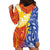 Philippines Hoodie Dress Pilipinas Polynesian Pattern