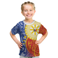 Philippines Kid T Shirt Pilipinas Polynesian Pattern