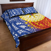 Philippines Quilt Bed Set Pilipinas Polynesian Pattern