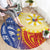 Philippines Round Carpet Pilipinas Polynesian Pattern