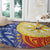 Philippines Round Carpet Pilipinas Polynesian Pattern