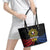 Philippines Independence Day Leather Tote Bag Filipino 126th Anniversary Sun Tattoo