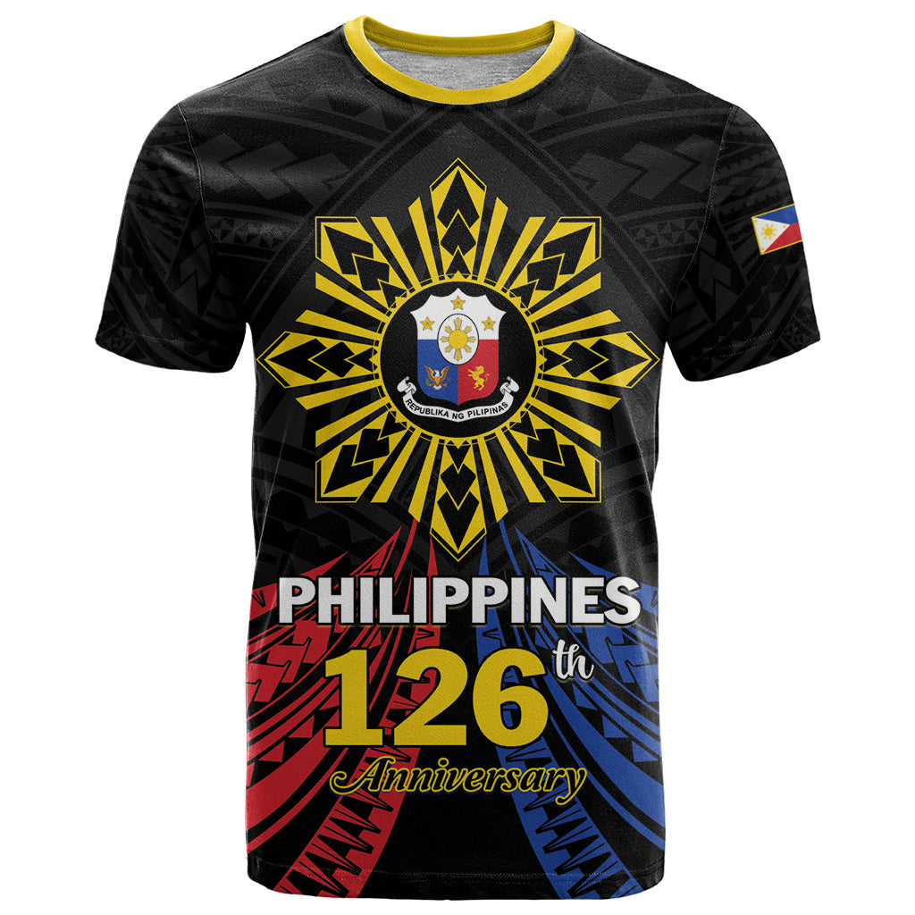 Personalized Philippines Independence Day T Shirt Filipino 126th Anniversary Sun Tattoo