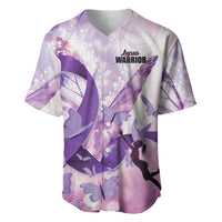 Personalized Polynesian Lupus Awareness Baseball Jersey Butterfly Hologram Lupus Warrior