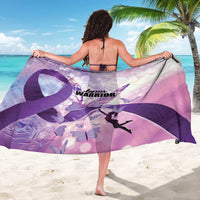 Polynesian Lupus Awareness Sarong Butterfly Hologram Lupus Warrior