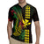 Hawaii Kakau Hammerhead Shark Rugby Jersey Neon Plumeria Pattern