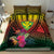 Hawaii Kanaka Maoli Flag Day Bedding Set Tropical Flowers