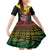 Hawaii Kanaka Maoli Flag Day Family Matching Mermaid Dress and Hawaiian Shirt Tropical Flowers