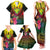 Hawaii Kanaka Maoli Flag Day Family Matching Tank Maxi Dress and Hawaiian Shirt Tropical Flowers