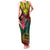 Hawaii Kanaka Maoli Flag Day Family Matching Tank Maxi Dress and Hawaiian Shirt Tropical Flowers
