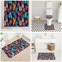 Hawaii Colorful Tropical Leaves Bathroom Set LT01 - Polynesian Pride