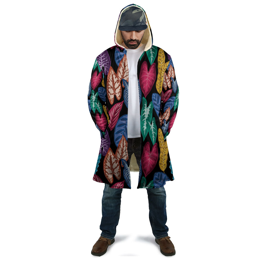 Hawaii Colorful Tropical Leaves Cloak LT01 - Polynesian Pride