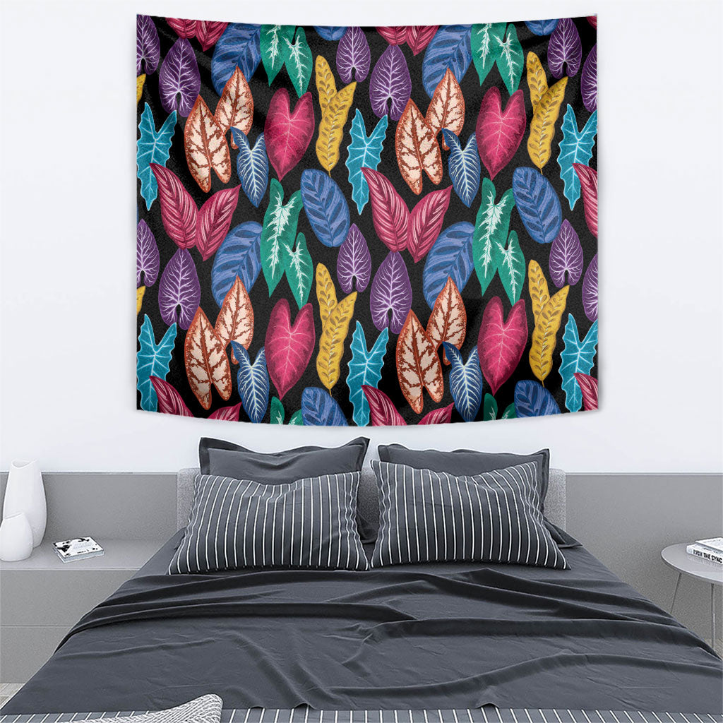 Hawaii Colorful Tropical Leaves Tapestry LT01 - Polynesian Pride